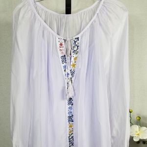 J&L Paris Silky Summer Tunic Size Os